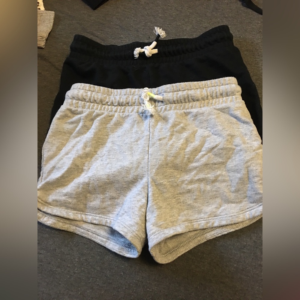 Soft black and grey shorts